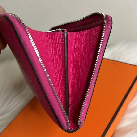 💯Authentic Hermes Azap zipped Long Wallet 🍀 - Picture 6 of 16